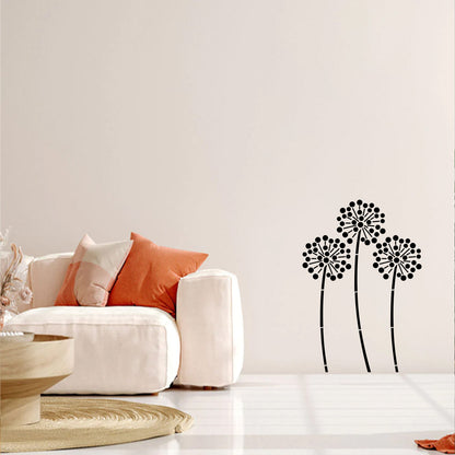 latest stencil design for wall