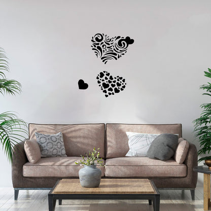 lotus stencil for wall painting home